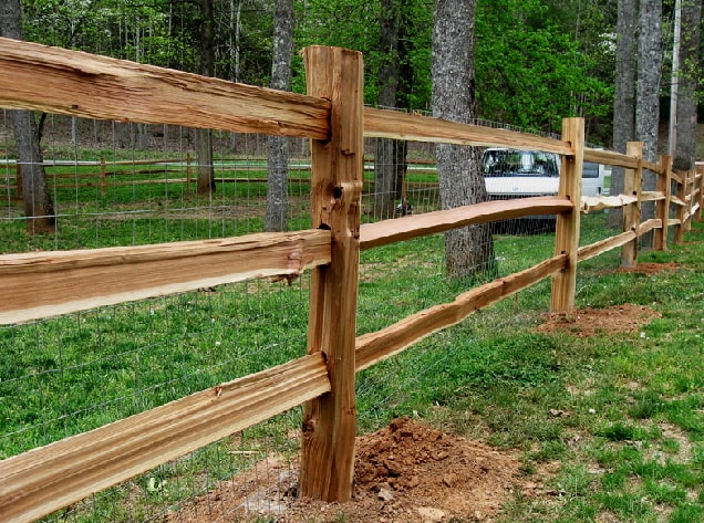 Cedar Split Rail Fence Now Offered!
